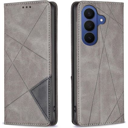 Mobigear Rhombus Slim Housse Samsung Galaxy S26 FE Etui - Gris