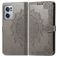 Mobigear Mandala Housse OnePlus Nord CE 2 Etui Porte-Monnaie - Gris
