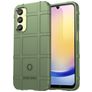 Mobigear Rugged Shield Coque Samsung Galaxy A55 Coque arrière en TPU Souple Anti-Chocs - Vert