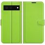 Mobigear Classic Google Pixel 6 Étui Portefeuille - Vert
