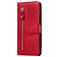 Mobigear Zipper Housse Huawei P Smart (2020) Etui Porte-Monnaie - Rouge