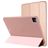 Mobigear Tri-Fold Gel Coque iPad Pro 12.9 Pouces (2022) Etui en TPU,Similicuir - Rose doré