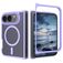 Mobigear Shockproof Coque iPhone Duo MagSafe Coque arrière Rigide - Violet