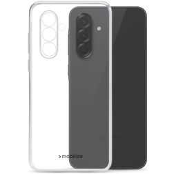 Mobilize Gelly Case Coque Transparente Samsung Galaxy A37 Coque arrière en TPU Souple - Transparent