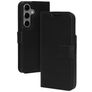 Mobiparts Classic Wallet Housse Samsung Galaxy S24 Etui Porte-Monnaie - Noir