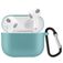 Mobigear Classic Coque Apple AirPods 3 Coque en Silicone Souple - Emerald Green