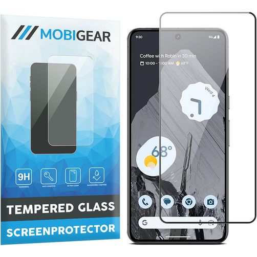 Mobigear Premium Google Pixel 8 Pro Verre trempé Protection d'écran - Compatible coque - Noir