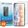 Mobigear Premium Samsung Galaxy S23 Plus Verre trempé Protection d'écran - Compatible Coque - Noir (Lot de 2)
