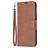 Mobigear Excellent Housse POCO M3 Pro Etui Porte-Monnaie - Marron