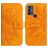Mobigear Sunflower Housse TCL 30 SE Etui Porte-Monnaie - Cognac
