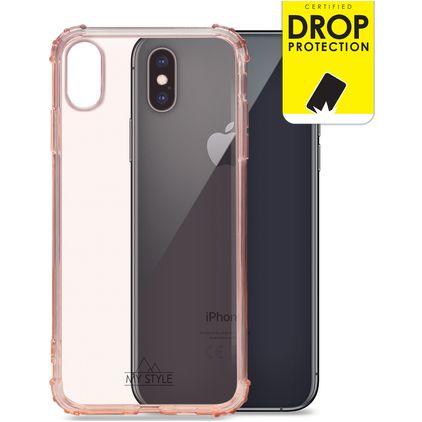 My Style Protective Flex iPhone XS Max TPU souple Coque arrière Antichoc - Soft Pink