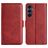 Mobigear Slim Magnet Housse Samsung Galaxy A17 Etui Porte-Monnaie - Rouge