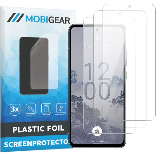 Mobigear Nokia X30 Protection d'écran Film - Compatible Coque (Lot de 3)