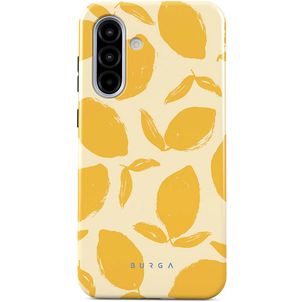 Burga Tough Coque Samsung Galaxy A56 Coque arrière Rigide Anti-Chocs - Lemon Tart