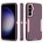 Mobigear Ultra Tough Samsung Galaxy S23 FE Plastique rigide Coque arrière Antichoc - Violet