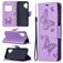 Mobigear Butterfly Samsung Galaxy A32 5G Étui Portefeuille - Violet