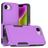 Mobigear Heavy Armor Coque iPhone 17e Coque arrière Rigide Anti-Chocs - Violet