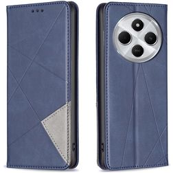 Mobigear Rhombus Slim Housse Xiaomi Redmi 14C Etui - Bleu