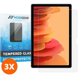 Mobigear Samsung Galaxy Tab A7 (2020) Verre trempé Protection d'écran - Compatible Coque (Lot de 3)