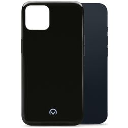Mobilize Gelly Coque iPhone 13 Mini Coque arrière en TPU Souple - Noir