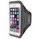 Mobiparts Comfort Fit Brassard Téléphone iPhone 8 Brassard Coque de Sport en Neoprène - Noir