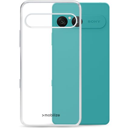 Mobilize Gelly Case Coque Transparente Sony Xperia 10 VII Coque arrière en TPU Souple - Transparent