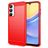 Mobigear Brushed Slim Coque Samsung Galaxy A56 Coque arrière en TPU Souple - Rouge