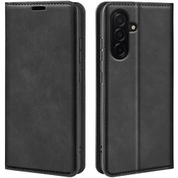 Mobigear Retro Slim Housse Samsung Galaxy A27 Etui Porte-Monnaie - Noir