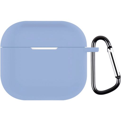 Mobigear Colors Coque Apple AirPods 4 Coque en Silicone Souple - Bleu