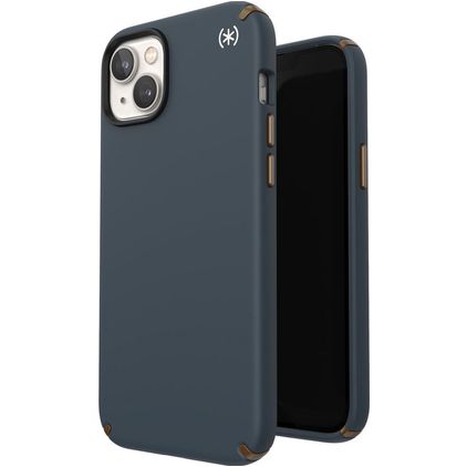 Speck Presidio2 Pro iPhone 14 Plus MagSafe Plastique rigide Coque arrière Antichoc - Charcoal Grey