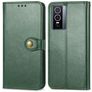 Mobigear Snap Button Housse Vivo Y76 Etui Porte-Monnaie - Vert