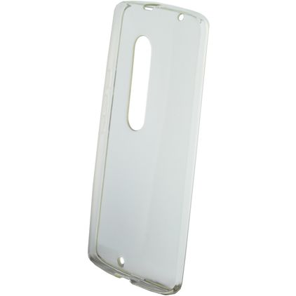 Mobilize Gelly Coque Transparente Motorola Moto X Play Coque arrière en TPU Souple - Transparent