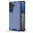 Mobigear Honeycomb Coque Samsung Galaxy S26 Plus Coque arrière Rigide Anti-Chocs - Bleu