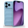 Mobigear Bumpy Coque iPhone 18 Pro Coque arrière en TPU Souple - Bleu