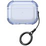 Mobigear Crystal Clip Coque TPU souple pour Apple AirPods Pro 3 - Bleu