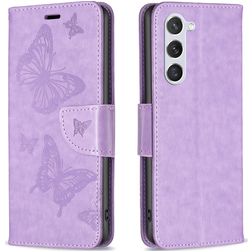 Mobigear Butterfly Samsung Galaxy S24 Étui Portefeuille - Violet