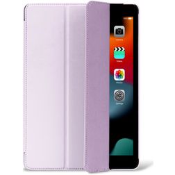Decoded Textured Slim Coque iPad 10 (2022) Etui en Silicone Souple - Lavande