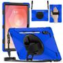 Mobigear SureGrip XGuard Coque Samsung Galaxy Tab S11 Ultra Coque arrière en Plastique rigide,Silicone + Porte-crayon + Bandoulière + Support Amovible - Bleu