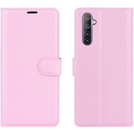 Mobigear Classic Housse Realme 6 Etui Porte-Monnaie - Rose