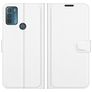 Mobigear Classic Housse Motorola Moto G50 Etui Porte-Monnaie - Blanc