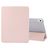 Mobigear Tri-Fold Gel Coque iPad Air 5 (2022) Etui en TPU,Similicuir + Porte-crayon - Rose