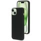 Mobiparts Coque iPhone 15 Plus Coque arrière en Silicone - Noir