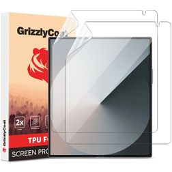 GrizzlyCoat Samsung Galaxy Z Fold 6 Hydrogel TPU Protection d'écran - Compatible coque (Lot de 2)
