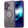 Mobigear Shockproof Coque Samsung Galaxy A37 MagSafe Coque arrière Rigide - Violet