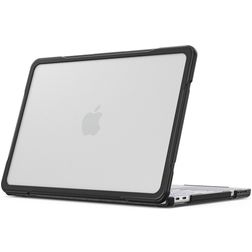 Mobigear Shockproof Pro MacBook Neo 13 Pouces (2026) Coque - Transparent / Noir - Model A3404