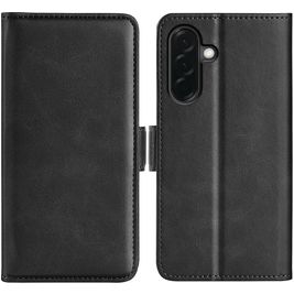 Mobigear Slim Magnet Housse Samsung Galaxy A37 Etui Porte-Monnaie - Noir