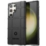 Mobigear Rugged Shield Coque Samsung Galaxy S24 Ultra Coque arrière en TPU Souple Anti-Chocs - Noir
