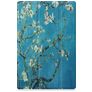 Mobigear Tri-Fold Coque Samsung Galaxy Tab A8 10.5 (2021) Etui - Fleurs d'amande