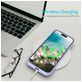 Mobigear Rubber Touch Coque iPhone 16 Coque arrière en Silicone - Violet