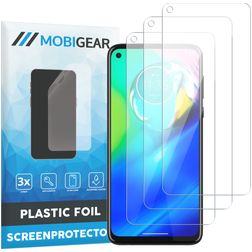 Mobigear Motorola Moto G8 Power Protection d'écran Film - Compatible coque (Lot de 3)